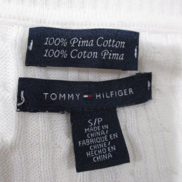 Tommy Hilfiger Long Sleeve V-Neck Lightweight Sweater - Picture 6 of 6